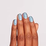 OPI Nail Lacquer Nail Polish | Opaque Light Blue Green Shimmer Chip Resistant Nail Polish | Vegan, Fast Drying, Streak Free - Image 4