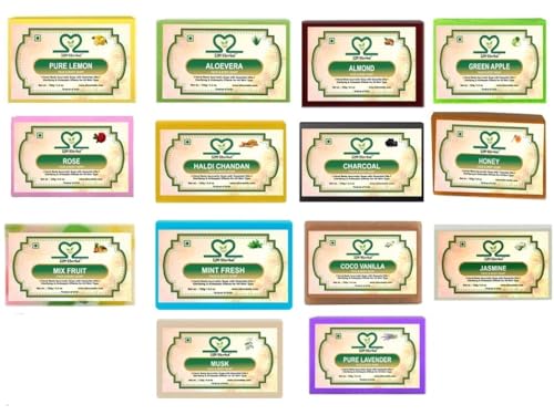 Image of Handmade Soap - Pack of 14 (14 x 125 g)