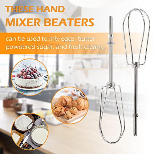 Hand Mixer Beaters Attachments Replacement For Kitchenaid Beaters Khm2B, Ap5644233, W10490648, Ap5644233, Ps4082859-2 Pack #TOP5