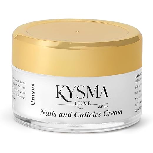 KYSMA LUXE Nails & Cuticles Cream | Strengthens Nails & Softens Cuticles | Deep Hydration & Nourishment | Repairs Dry, Brittle Nails | Non-Greasy Formula (Pack of 2)