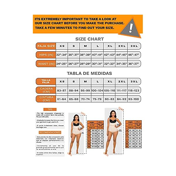 SHAPERX Women Shapewear tummy control Fajas Colombianas Body Shaper Zipper Open Bust Bodysuit,SZ7200-Black-L