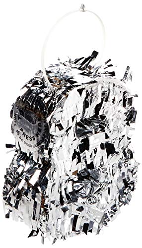 Stunning Silver Foil Number 