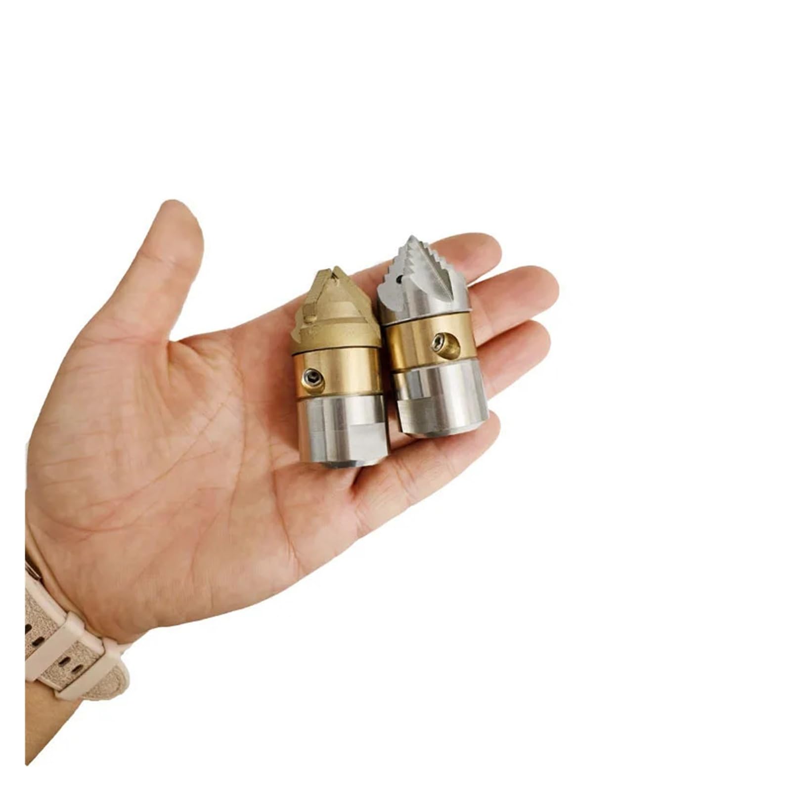 Boquilla de alta presión 3/8 15L/min, minitubo de dragado, limpieza de barro, Pagoda giratoria, boquilla de aleación de limpieza de acero inoxidable(3I8 camlock 15L)
