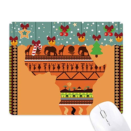 Tapis de souris Afrique en caoutchouc une idée cadeau originale pour passionnés de géographie