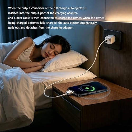 Image of FEEKI [Full Charge Disconnector] AI Auto Cut Power & Unplug on Full Charge, PD 100W Fast Charging, Applicable to Various Electronic Devices Such as for iPhone /Android /Earphones