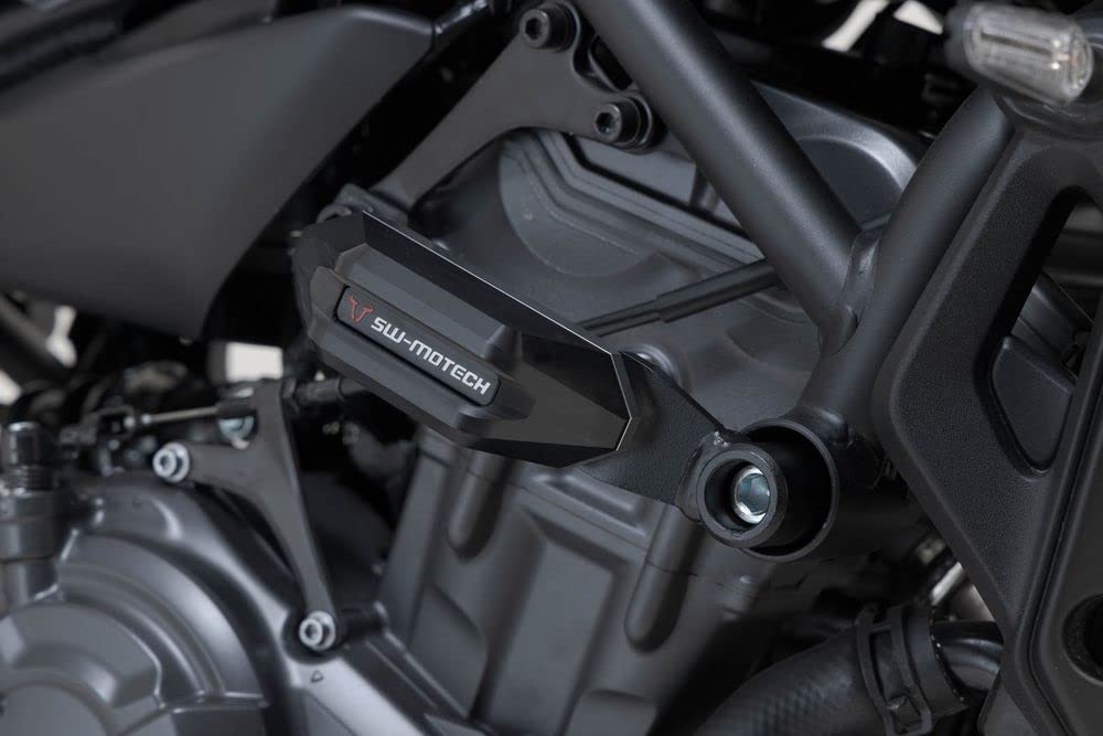 Patins de protection SW-MOTECH YAMAHA MT-07 (14-) Noir