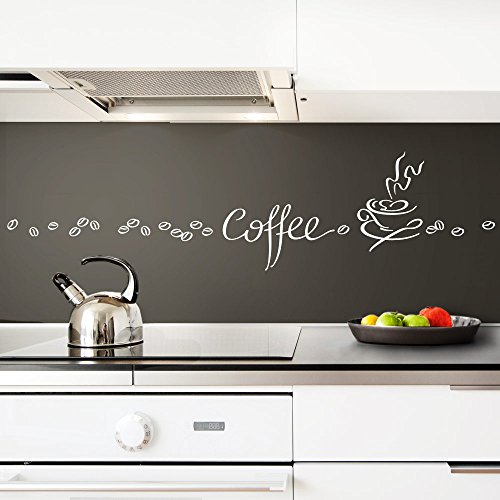 Wandtattoo Taza de café 1045W - Blanco, Set Creativo Cover