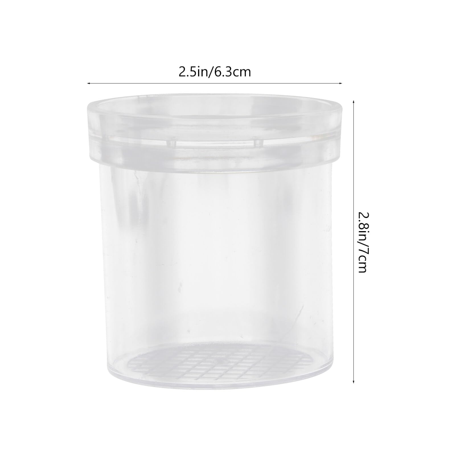 BCOATH 30 Pcs Observation Cup Clear Container Vacuum Container Outdoor Playpen Butterflies Container Critter Case Reptile Enclosures Biology Science Observer Magnifying Cup