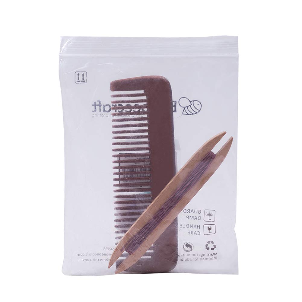 NBEADS Kit de Herramientas de Tejido, Incluyendo 1 pieza de Telar de Madera para Telares Shuttle Y 1 piezas de Telar de Madera para Telar Accesorios para Máquinas de Bricolaje, Color Mezclado