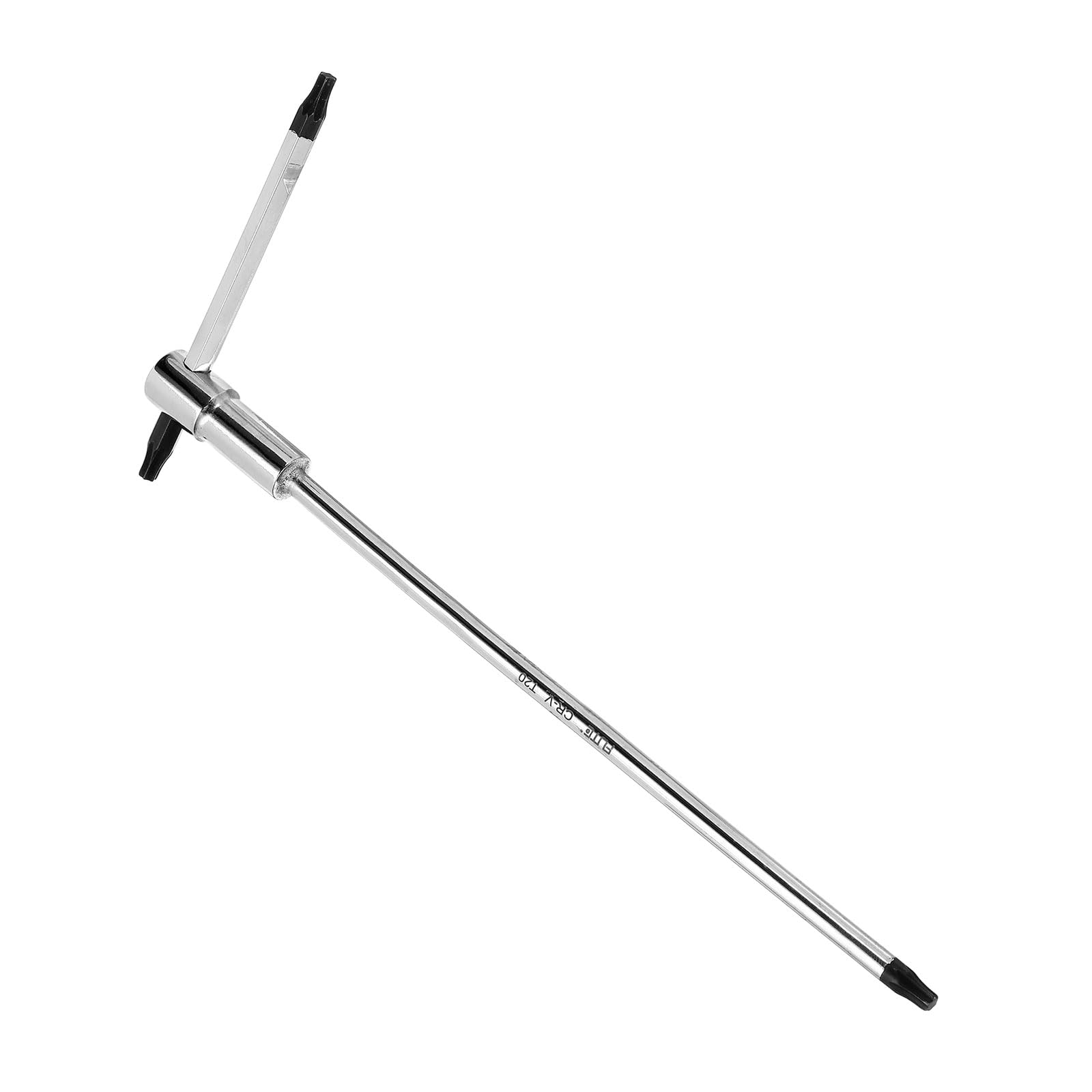 CoCud T-Handle Torx Wrench, T20 Star, CR-V Steel Sliding Handle