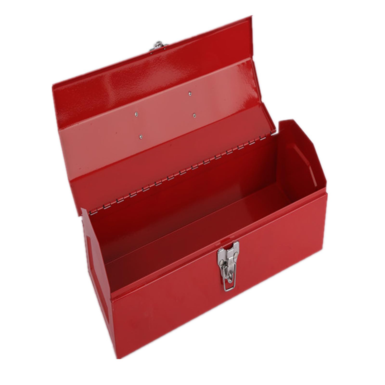 Newft Pagoda Shape Handheld Tool Organizers In Red Hip Roof Styles Tool Box For Home Repair Chest And Workshop Storage Container Chest