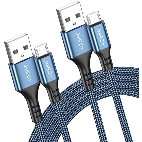 JMROY Nylon Micro USB Charger Cable Set Cover