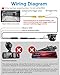 AHD 1080P Backup Camera 360°Rotatable Back up Camera for Cars Reverse Camera for Truck Super Night Vision IP69K Waterproof Rear/Front/Side View Camera w 170° Wide Angle Reverse Line, No Drilling