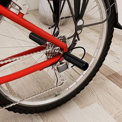 Image of ShreNik Cycle Foot Rest Stunt Axle Bicycle Rear Foot Pegs Set Aluminum MTB Mountain Bikes (Silver)
