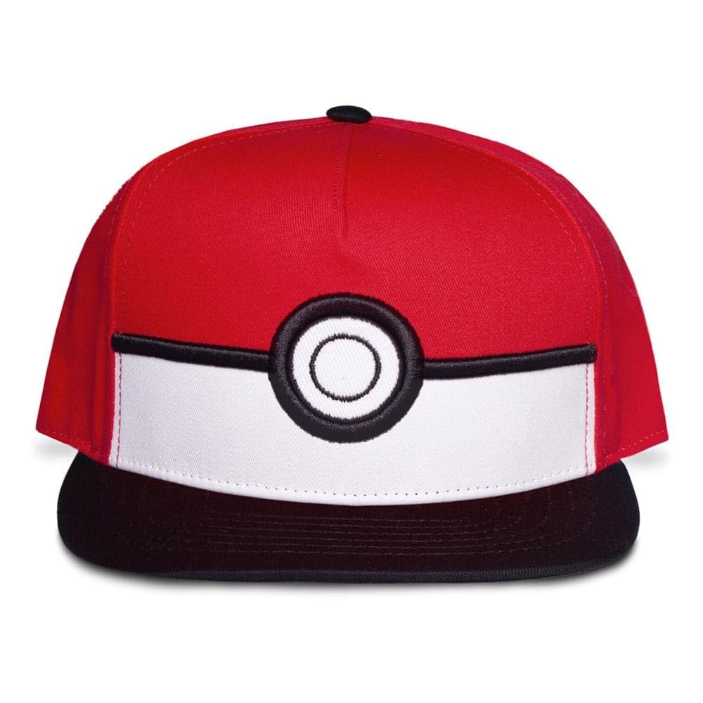 Difuzed Pokemon Pokeball Logo Snapback Baseball Cap One Size