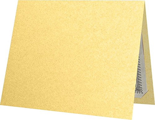 LUXPaper 9.5" x 12" Certificate Holders | Gold Metallic | 100lb. Cover | 100 Qty