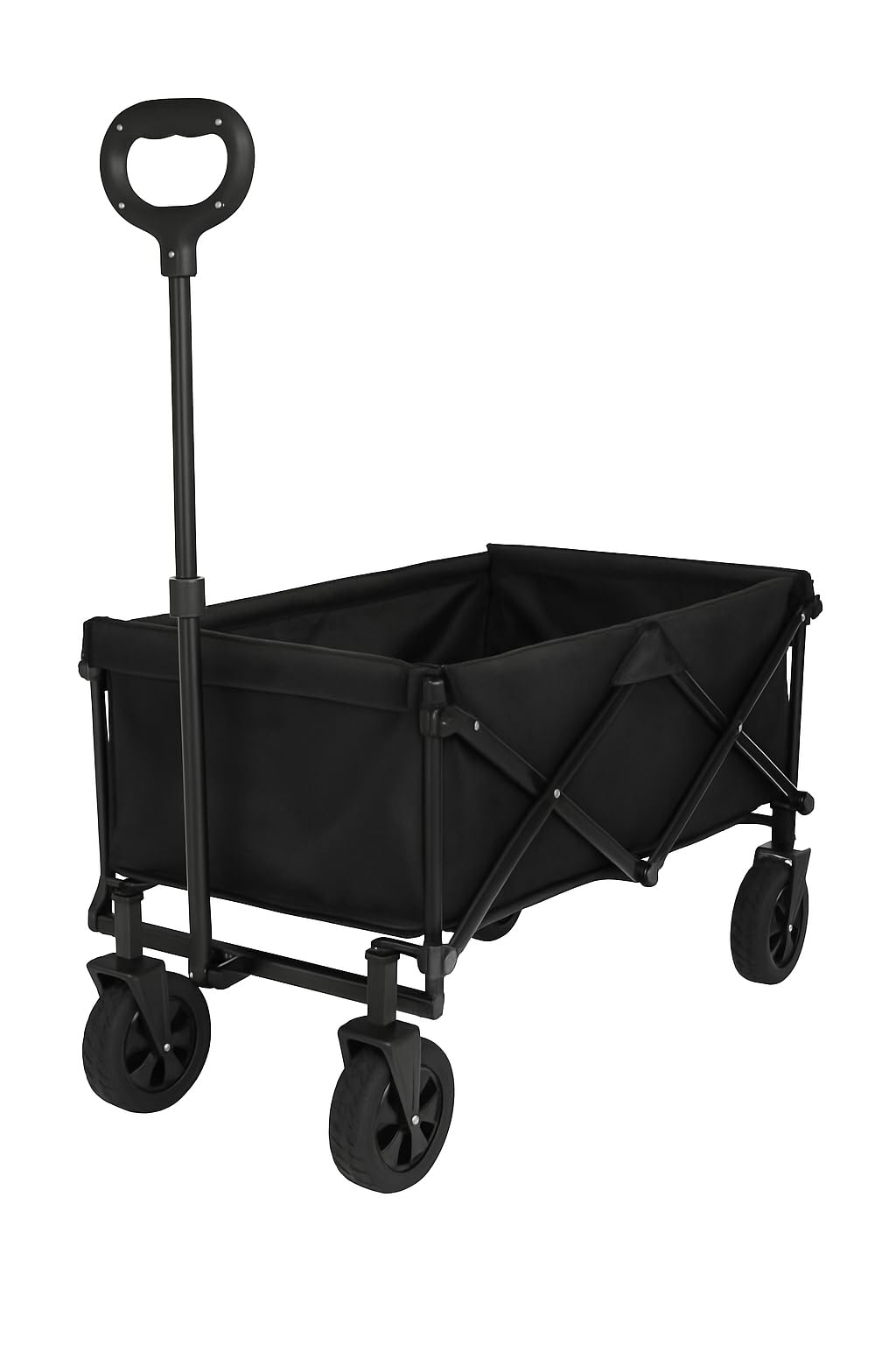 Chariot de transport pliable avec porte-bouteille, 80 l, charge maximale : 100 kg, pour la plage et le camping