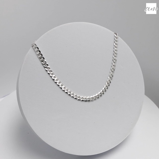 Amberta - Collana da donna in argento Sterling 925, con catena a sfere