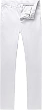white skinny slacks
