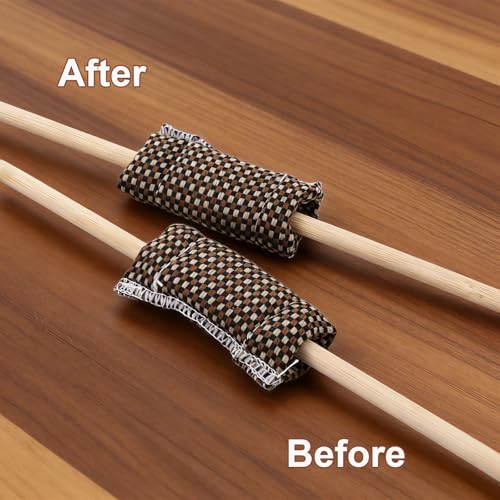 Sorcristy 2-Pack Billiard Cue Slicker, Pool Cue Accessories Professional Shaft Cleaner Snooker Cleaning Cloth Pool Stick Slicker for Billiards Accessories