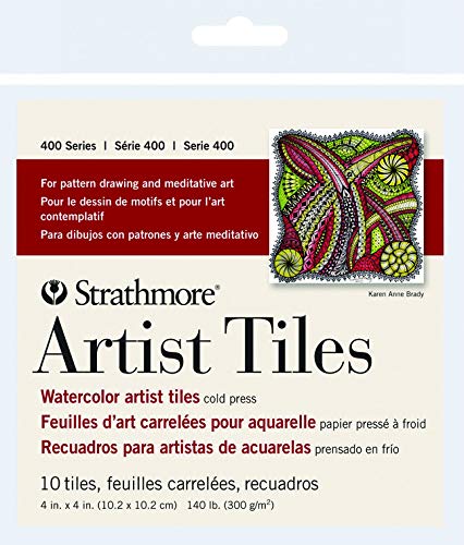 StrathmoreARTIST TILES WATERCOLOR PK