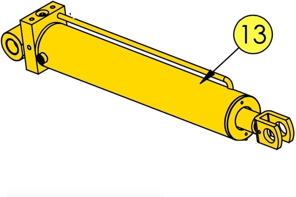 Stellar 53232, Cylinder - Main Lift 4.00 x 21.00 for EC6000 Crane