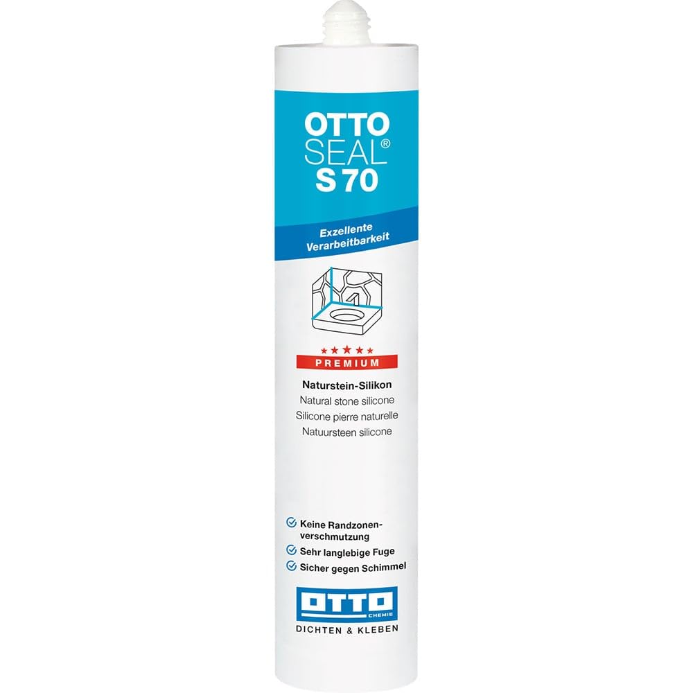 OttoSeal S70 Premium Natural Stone Silicone 310 ml (Various Colours Available)