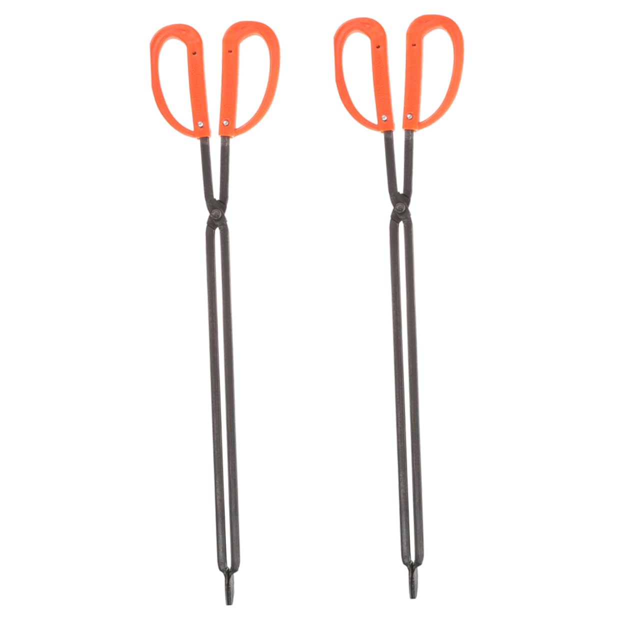 ULDIGI Multi-function Trash Clamp Tongs 2pcs Metal Plastic Litter Picker Long Handle Ergonomic Design Outdoor Use