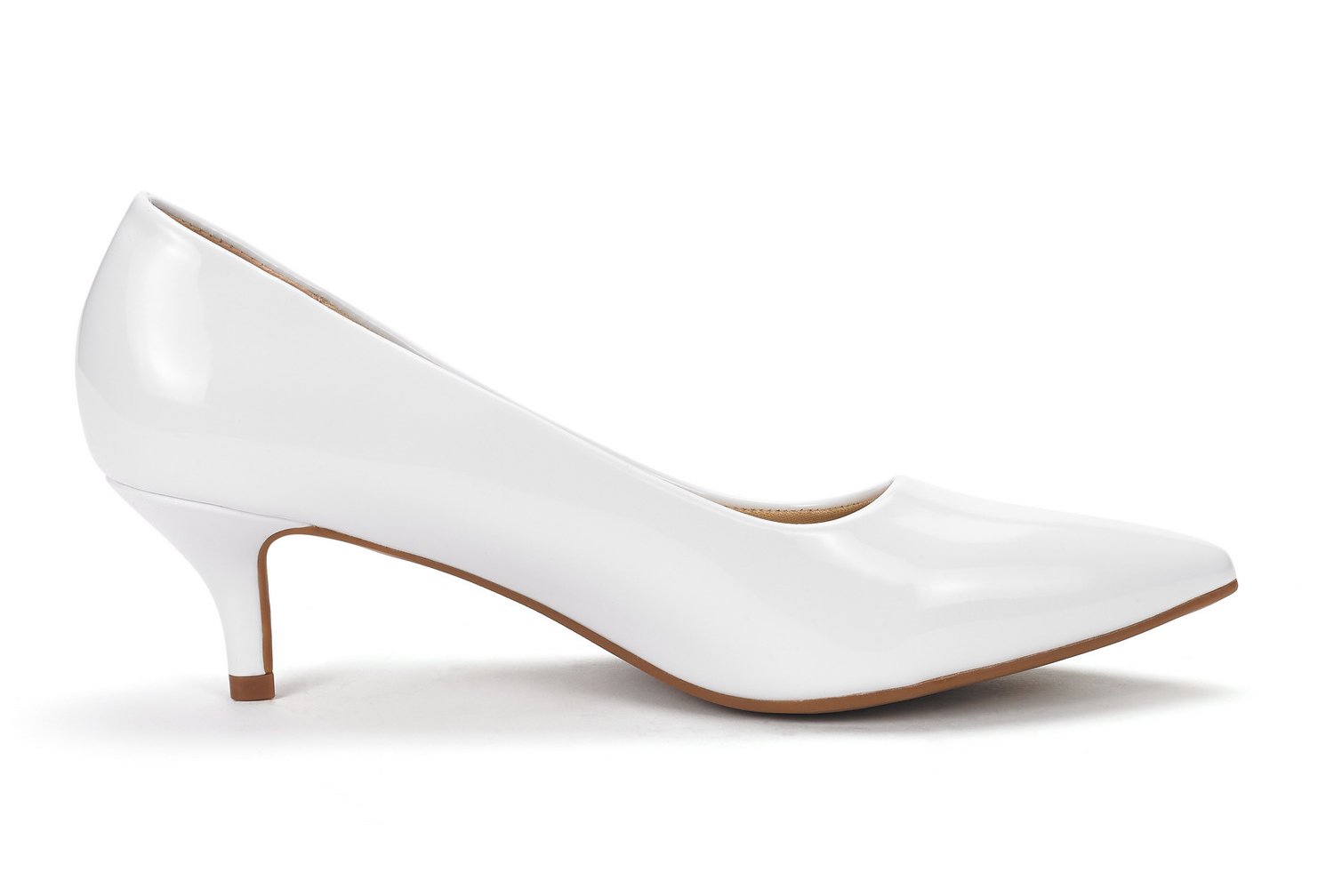 DREAM PAIRS Escarpins Femme Classiques et Élégantes Chaussures à Talon Chaton Confortable