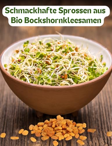 Foto von BIO Bockshornklee 200g Bockshornkleesamen Bockshornkleesaat | Indisches Gewürz | Organic Bio-zertifiziert DE-ÖKO-039 | Fenugreek Methi Seeds | Für Leckere Küche und Tee (200g)