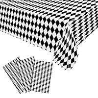 Lot De 3 Nappes Oktoberfest - 230x130 Cm - Motifs Bavière Bleu Et Blanc - Imperméable Et Facile à Nettoyer