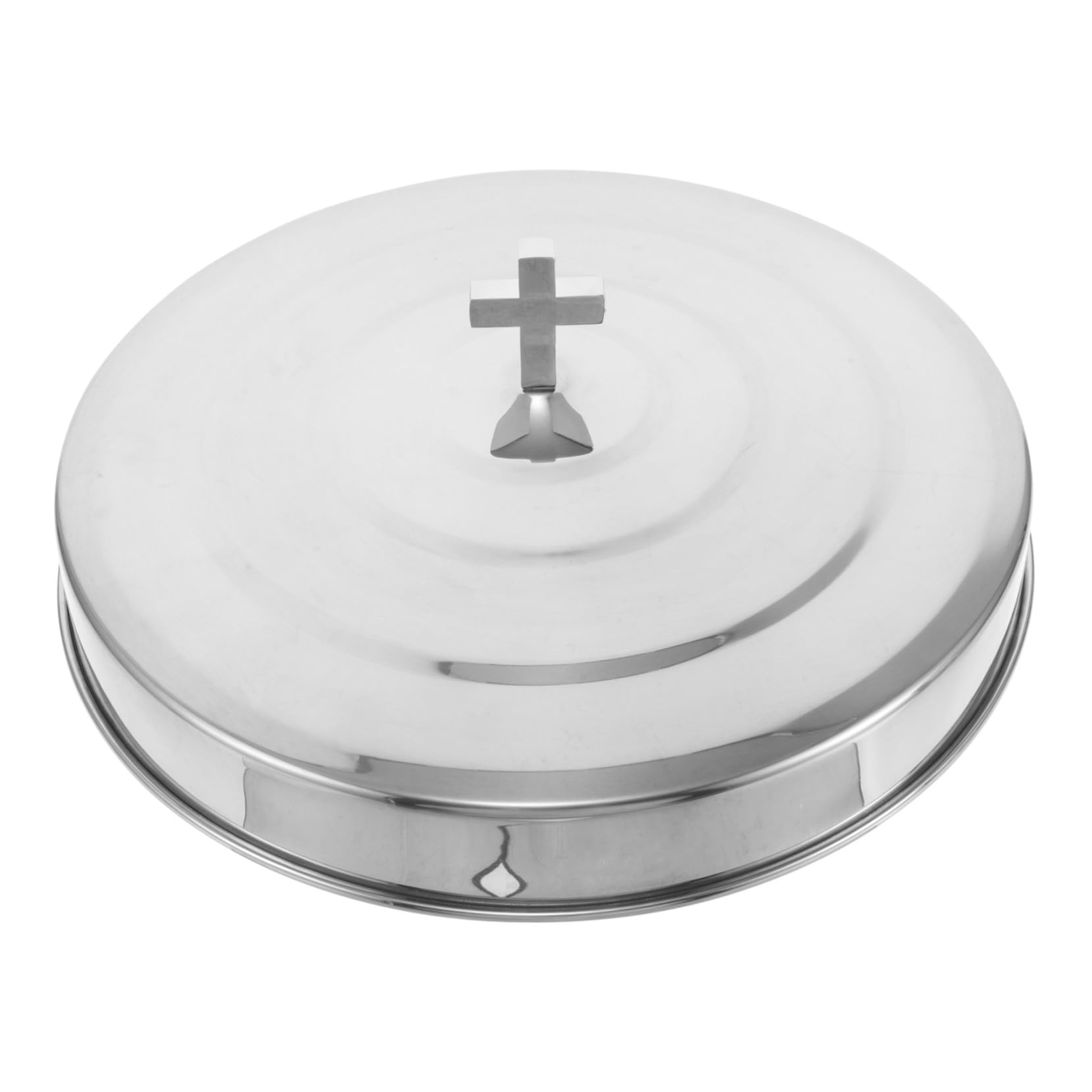Abaodam Tablett Aus Edelstahl Kuchenform Für Religiöse Zwecke Lagerfeuerplatten Aus Metall Kuchenformen Aus Edelstahl Abendmahlsteller Zum Backen