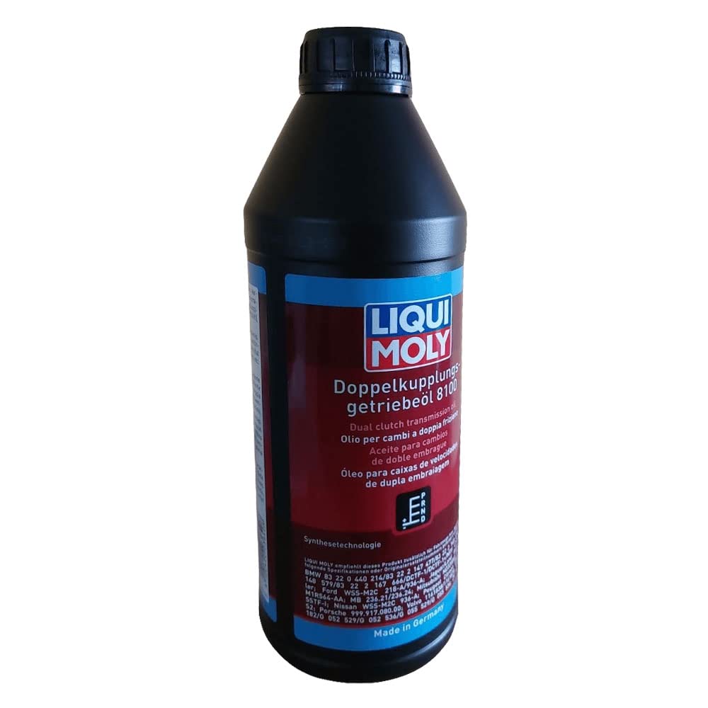 LIQUI Moly 3640 Olio specifico per Cambi a Doppia Frizione 8100 ad Alta Prestazione. Confezione 4 Litri.