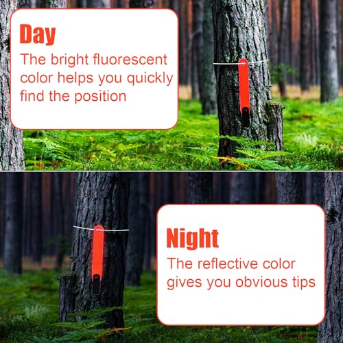 XIHIRCD 24pcs Reflective Trail Markers - Image 3