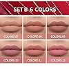 Topcent Matte Liquid Lipstick Sets, 6 Nude Colors Non-stick Cup Not Fade Waterproof Lip Gloss, Long-Lasting Lip Makeup Gift Set for Women, Lip Stains Pack Bundles (SET-B)