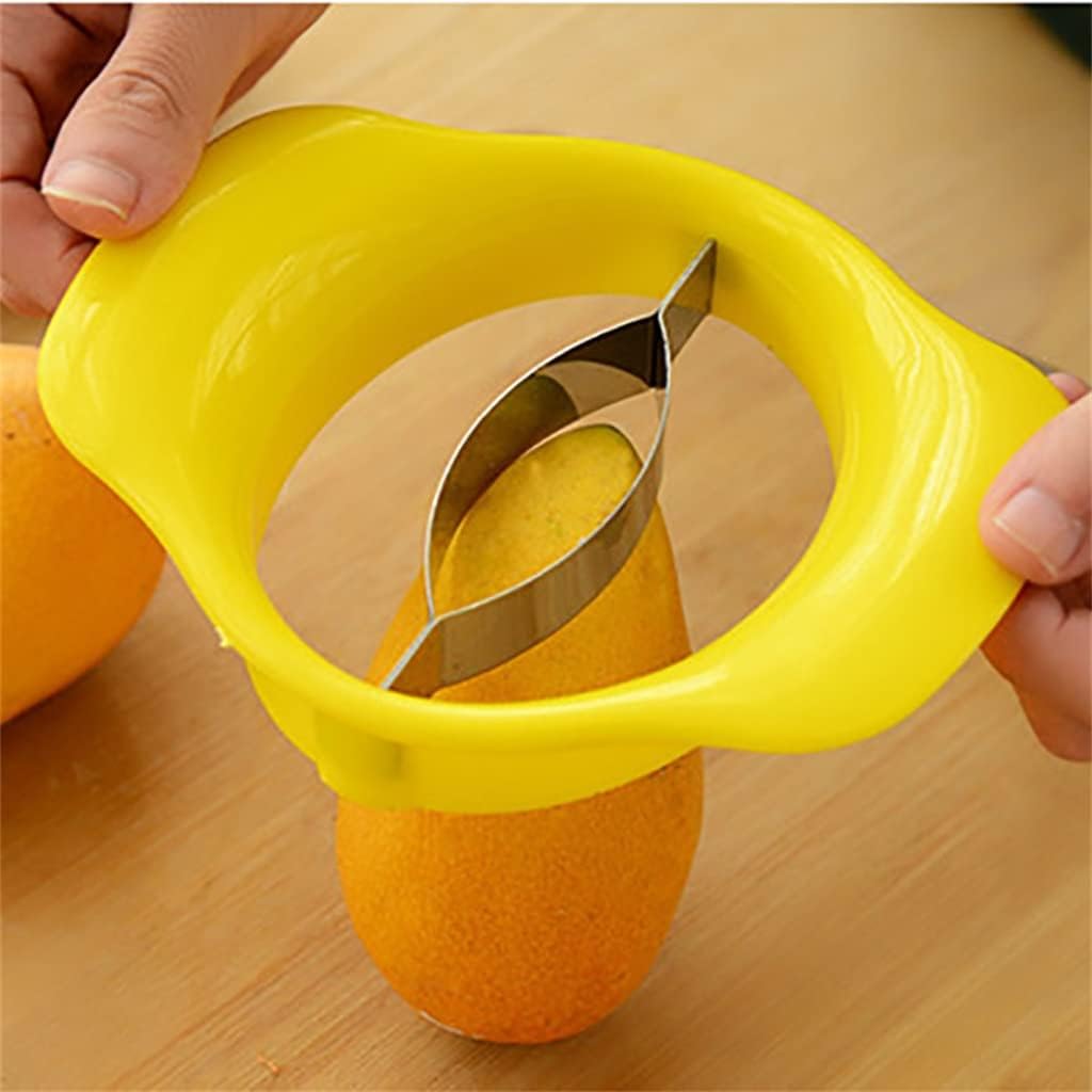 Mango Corer Slicer Cutter Pitter Core Pit Remover Peeler Fruit Vegetable Tool