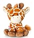 Lashuma Plüschtier Jirafa de Peluche (George, marrón Peluche Pippins Aprox. 14 cm