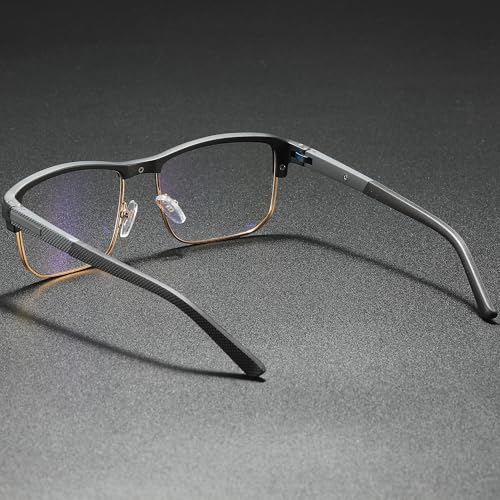 Image of Blue Light Blocking Glasses for Men Anti Fatigue Computer Gaming Eyeglasses UV Protection Scratch-Resistant Lens