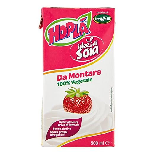 Hoplã Panna da Montare Idee di Soia - 500 ml