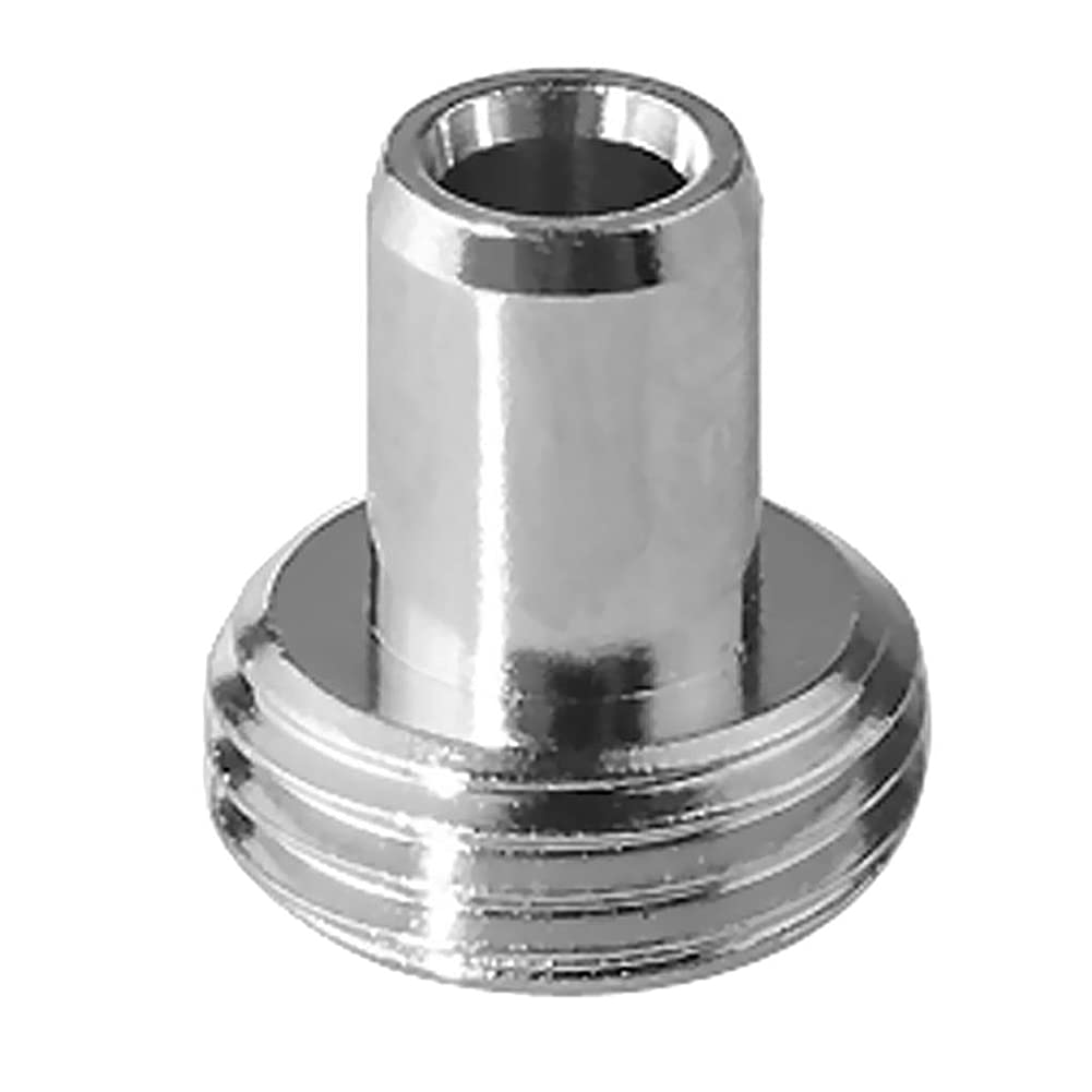6 serische Schlauchhülsen aus Keramik und Adapter für Kopfstecker aus Metall, 6 Stück, für optische Faserfehlerfinder