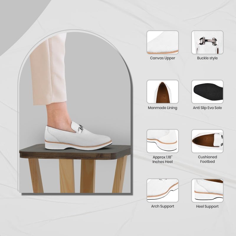 LIBERTYZENO Mens Canvas Textile & Suede Leather Adults Noble Penny Loafers Slip On Prom & Wedding Party Shoes for Prom Graduation3