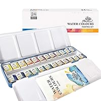 Amazon.co.jp: PHOENIX アーティストグレード水彩絵具セット – 24色