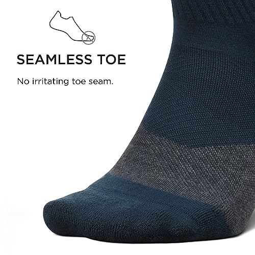 Image of Feetures Trail Max Cushion Mini Crew Sock - Hiking Socks for Men & Women