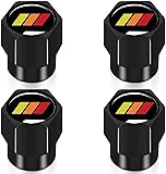 4Pack Aluminum Alloy Car Tire Valve Stem Caps Cover fit for Toyota Tacoma 4Runner Tundra Rav4 Highlander Accessories for Men Women