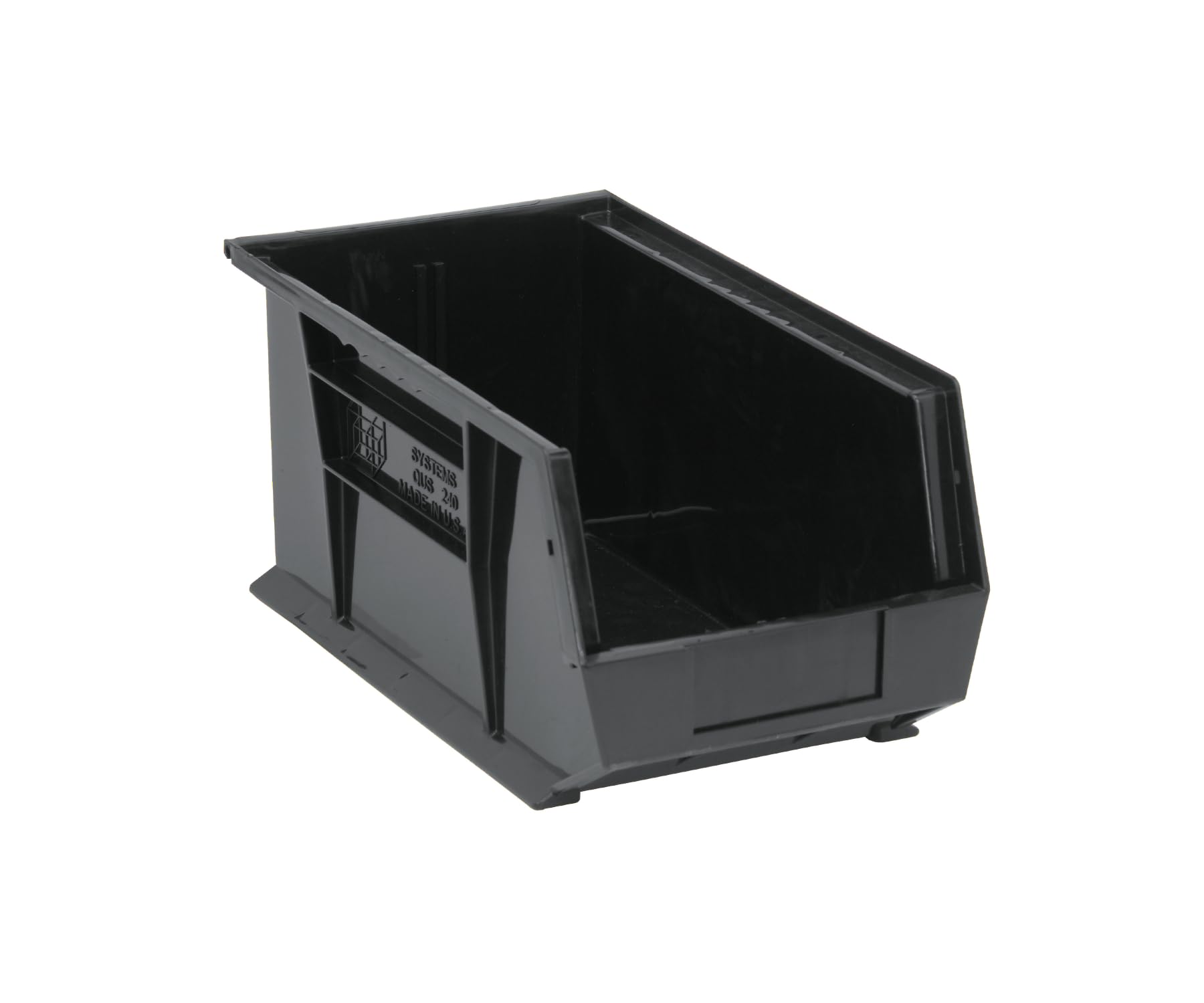 Quantum Storage Systems Shelf Bin, Black