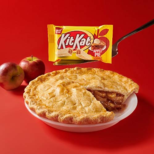 Apple Pie Kit Kat Bar White Chocolate Limited Edition 4 Pack 1.5 Oz Bars
