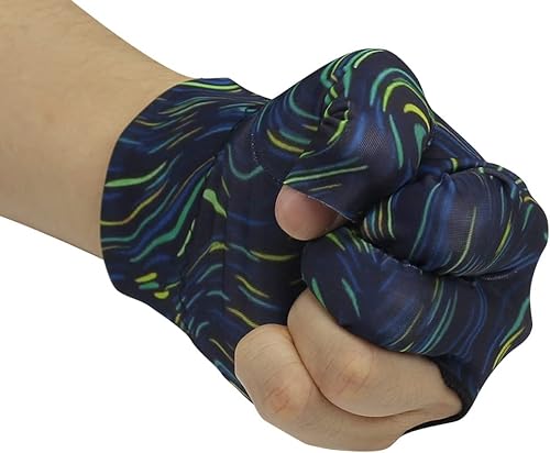 Miniatura 4 de Scott Edward Guantes de billar 10 piezasset 3 dedos abiertos Guantes de billar Guantes de taco de piscina Spandex para mano izquierda o derecha,