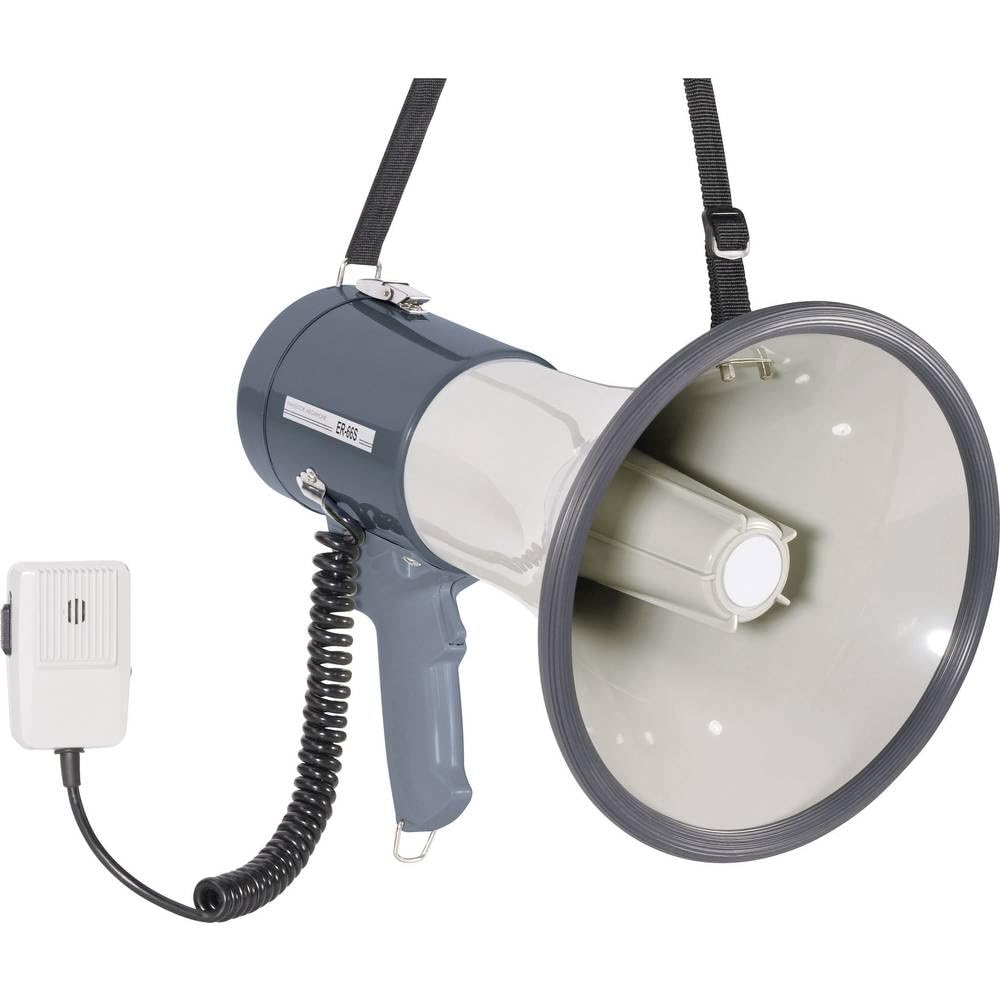 Megafono Speaka ER-66S con sirena e microfono