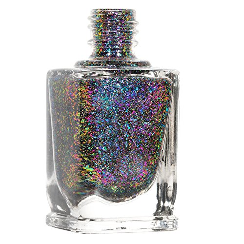 Image of ILNP Paradox (H) - Teal, Blue, Violet, Pink, Fuchsia Holographic Ultra Chrome Color Shifting Flakie Nail Polish