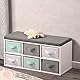 Kesper | Kindersitzbank mit Aufbewahrungsboxen, Material: Spanplatte, Maße: B: 68 x H: 29,5 x T: 33 cm, Farbe: Weiß| 17729 13